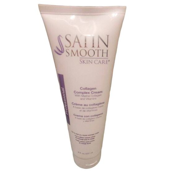 SATIN SMOOTH Collagen Complex Cream 8 Fl . Oz - Picture 1 of 2